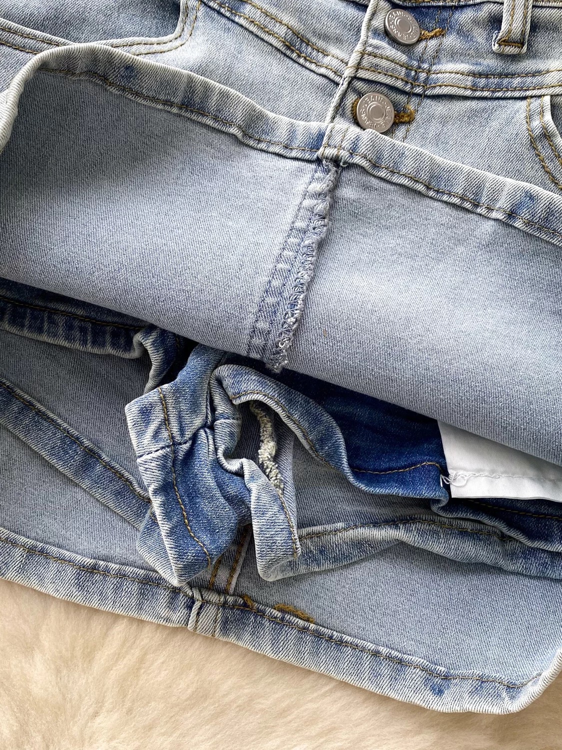 Bossed up denim skirt DS108 images